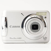 キヤノン Canon PowerShot A480 シルバー 3.3x 光学ズーム