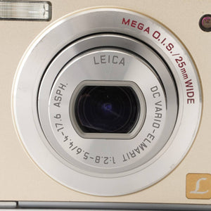 Panasonic LUMIX DMC-FX35 Gloss Gold – Natural Camera / ナチュラル