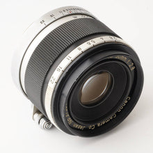 画像をギャラリービューアに読み込む, キヤノン Canon 50mm F2.8 ライカ L39 マウント
