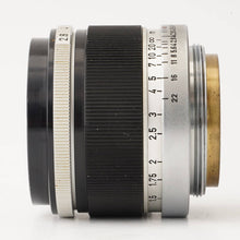 画像をギャラリービューアに読み込む, キヤノン Canon 50mm F2.8 ライカ L39 マウント
