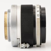 画像をギャラリービューアに読み込む, キヤノン Canon 50mm F2.8 ライカ L39 マウント
