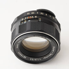 画像をギャラリービューアに読み込む, ペンタックス Pentax スーパータクマー Super Takumar 55mm f/1.8 M42マウント
