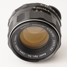 画像をギャラリービューアに読み込む, ペンタックス Pentax スーパータクマー Super Takumar 55mm f/1.8 M42マウント
