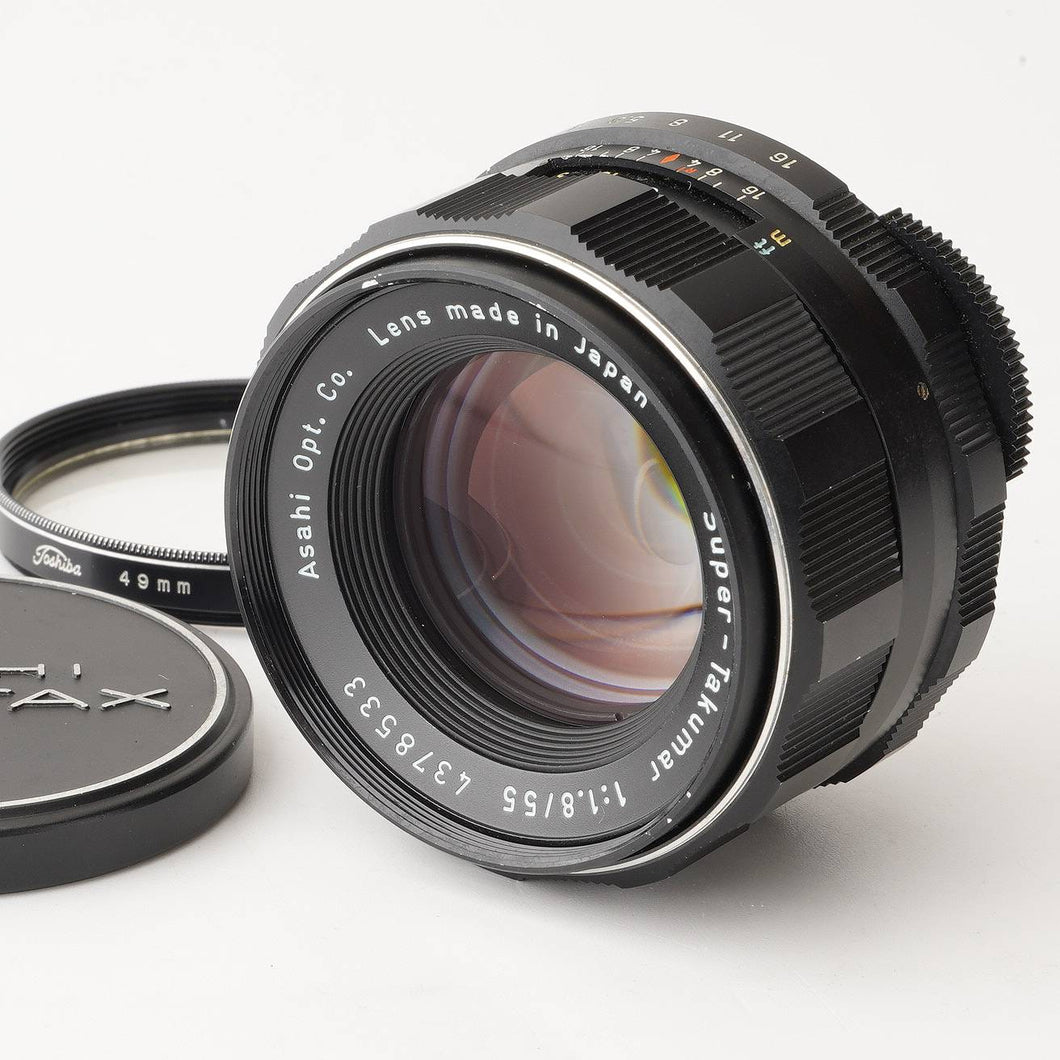 ペンタックス Pentax スーパータクマー Super Takumar 55mm f/1.8 M42マウント