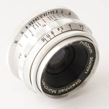 画像をギャラリービューアに読み込む, シュタインハイル ミュンヘン Steinheil Munchen Cassar S 50mm F2.8 M42マウント
