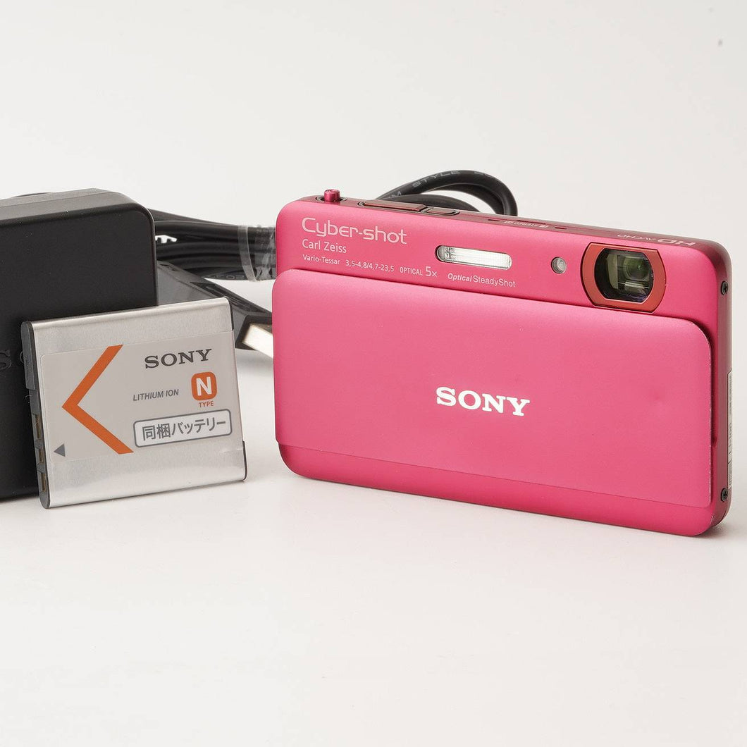 ソニー SONY DSC-TX55 レッド 5x 光学ズーム