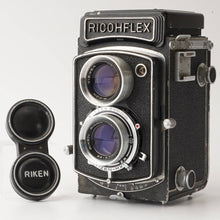 画像をギャラリービューアに読み込む, リコー Ricoh リコーフレックス RICOHFLEX Dia Riken Ricoh 80mm F3.5

