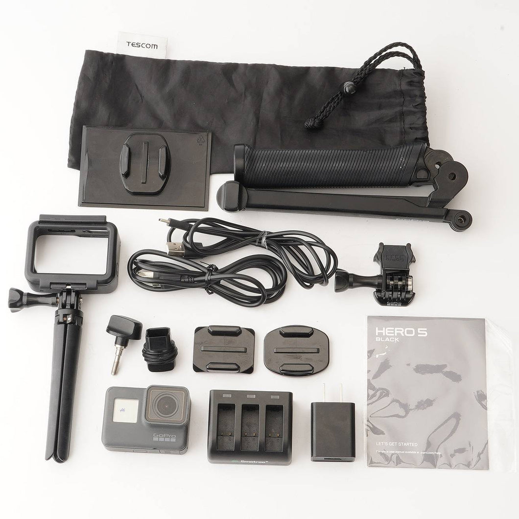 GoPro HERO5 Black アクションカメラ チャージャー付き 付属品多数