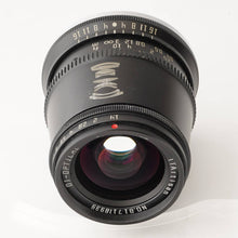 画像をギャラリービューアに読み込む, Meishokogaku 銘匠光学 TTArtisan 17mm F1.4 C ASPH FXマウント
