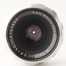画像をギャラリービューアに読み込む, カールツァイス Carl Zeiss Jena Tessar 50mm F2.8 M42 マウント
