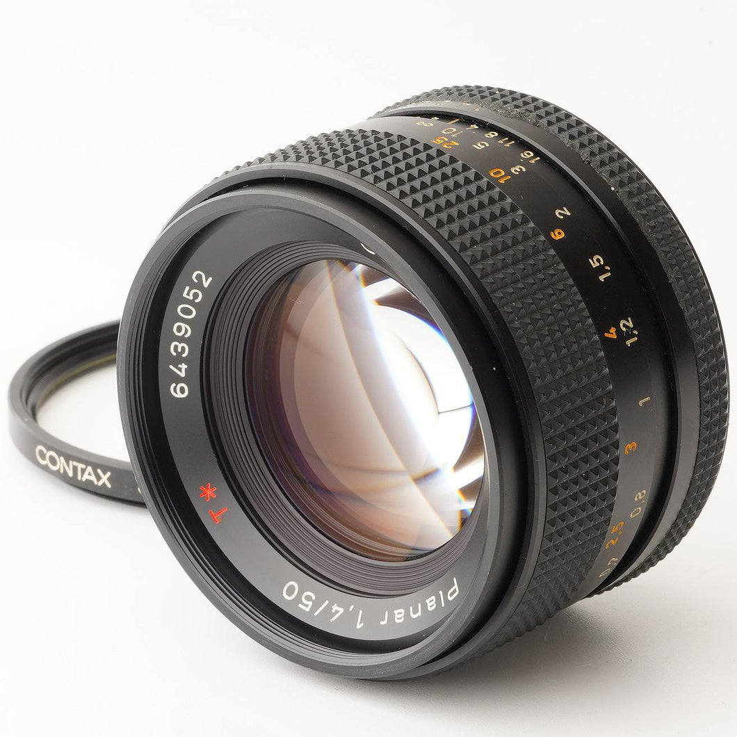 コンタックス Contax カールツァイス Carl Zeiss Planar 50mm F1.4 T* AEJ C/Y マウント