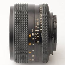 画像をギャラリービューアに読み込む, コンタックス Contax カールツァイス Carl Zeiss Planar 50mm F1.4 T* AEJ C/Y マウント
