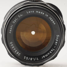 Load image into Gallery viewer, Pentax Asahi Super Takumar 55mm f/1.8
