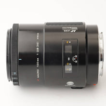 画像をギャラリービューアに読み込む, ミノルタ Minolta AF Macro 100mm F2.8 ソニーAマウント用
