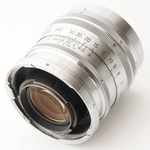 画像をギャラリービューアに読み込む, ニコン Nippon Kogaku NIKKOR-P.C 8.5cm F2 85mm Sマウント
