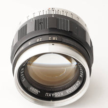 画像をギャラリービューアに読み込む, 千代田光学 CHIYODA KOGAKU SUPER ROKKOR 5cm 50mm F1.8 L39
