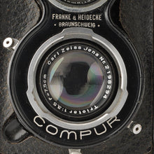 画像をギャラリービューアに読み込む, ローライ Rollei ローライコード ROLLEICORD Automat Type2 ツァイス Carl Zeiss Jena Triotar 7.5cm 75mm F3.5
