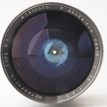 画像をギャラリービューアに読み込む, ピエール・アンジェニュー P.Angenieux 35mm F2.5 Retrofocus Type R1 EXAマウント Rectaflex
