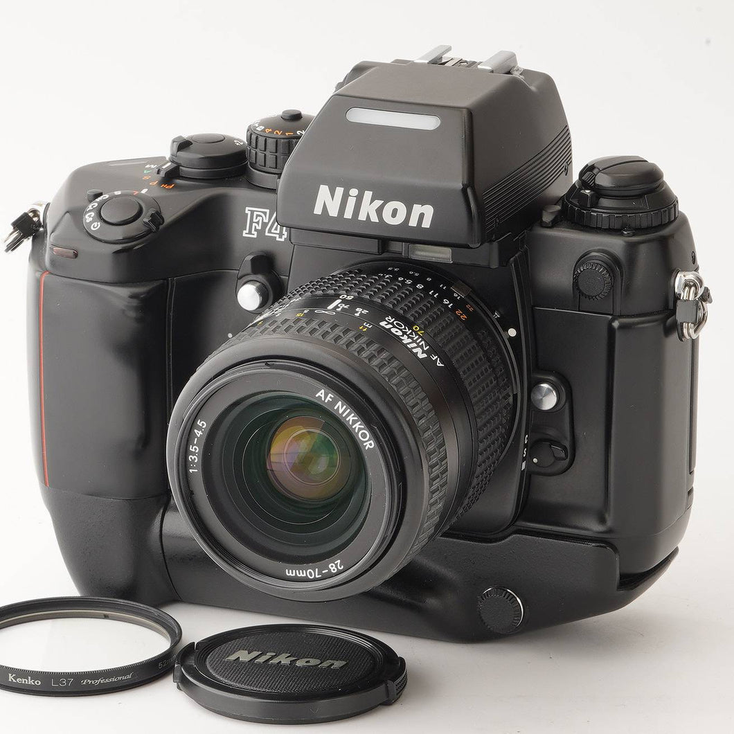 ニコン Nikon F4S / バッテリーパック MB-21 / AF NIKKOR 28mm-70mm F3.5-4.5