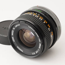 画像をギャラリービューアに読み込む, キヤノン Canon FD 28mm F2.8 S.C.
