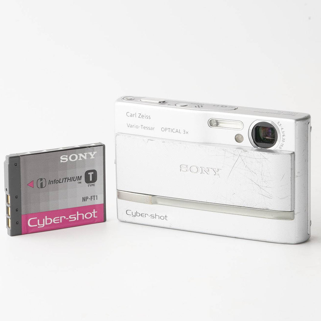 ソニー Sony Cyber-shot DSC-T9 シルバー 3x 光学ズーム