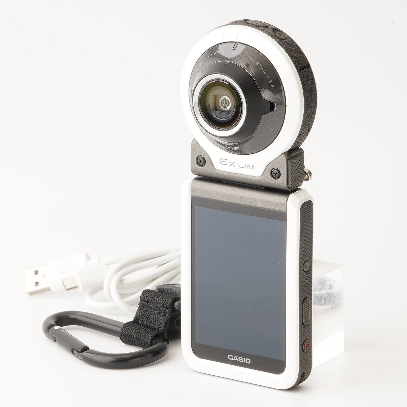 カシオ Casio EXILIM EX-FR100 ホワイト – Natural Camera