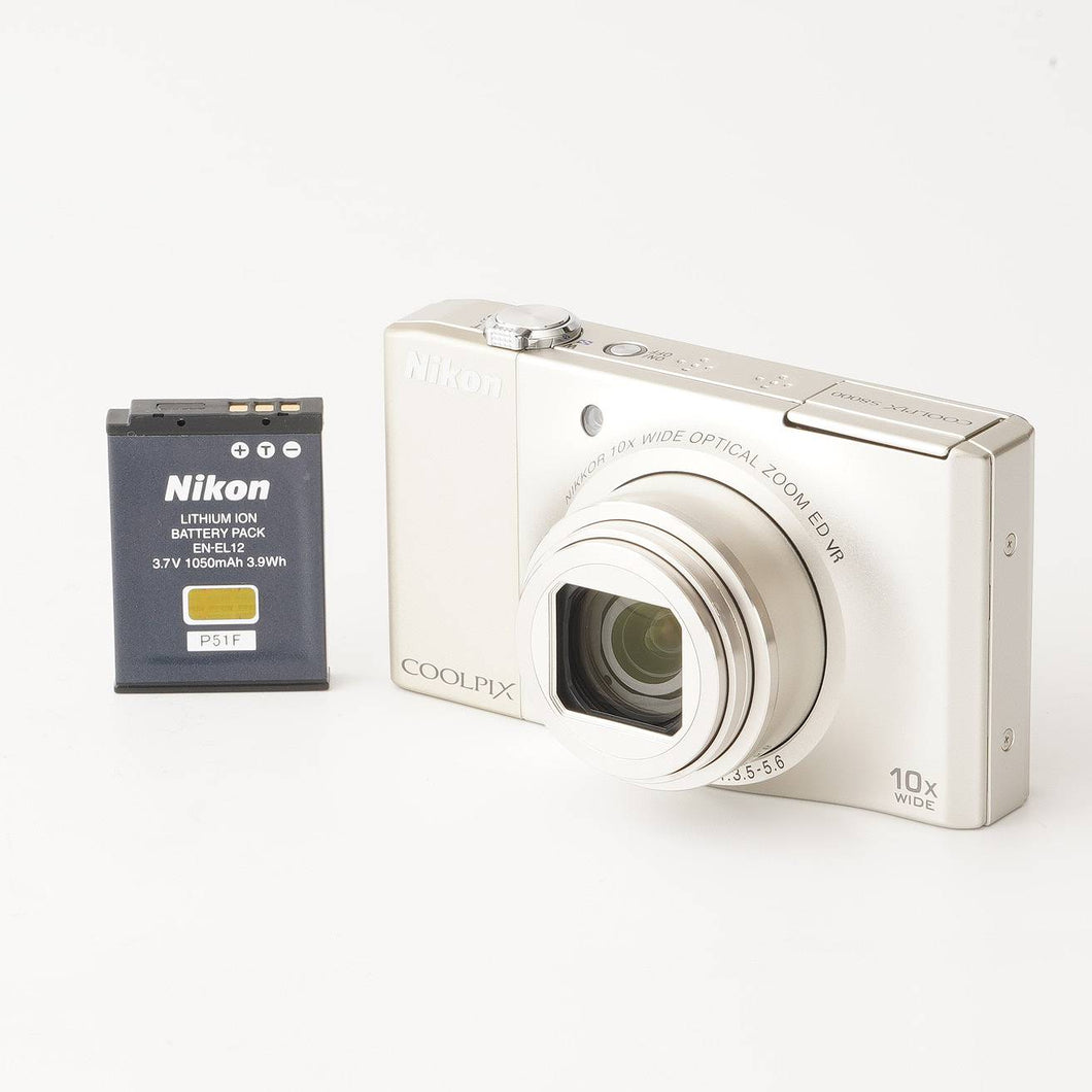 ニコン Nikon COOLPIX S8000 シルバー 10x 光学ズーム