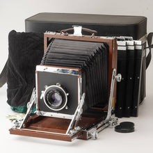 画像をギャラリービューアに読み込む, 長岡製作所 Woody 4x5 大判カメラ / Fuji FUJINON W 150mm F6.3 / フィルムホルダーx3
