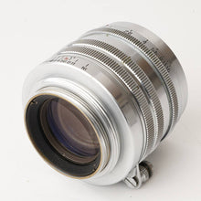 画像をギャラリービューアに読み込む, キヤノン Canon 50mm F1.8 ライカ L39 マウント
