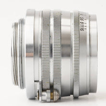 画像をギャラリービューアに読み込む, キヤノン Canon 50mm F1.8 ライカ L39 マウント
