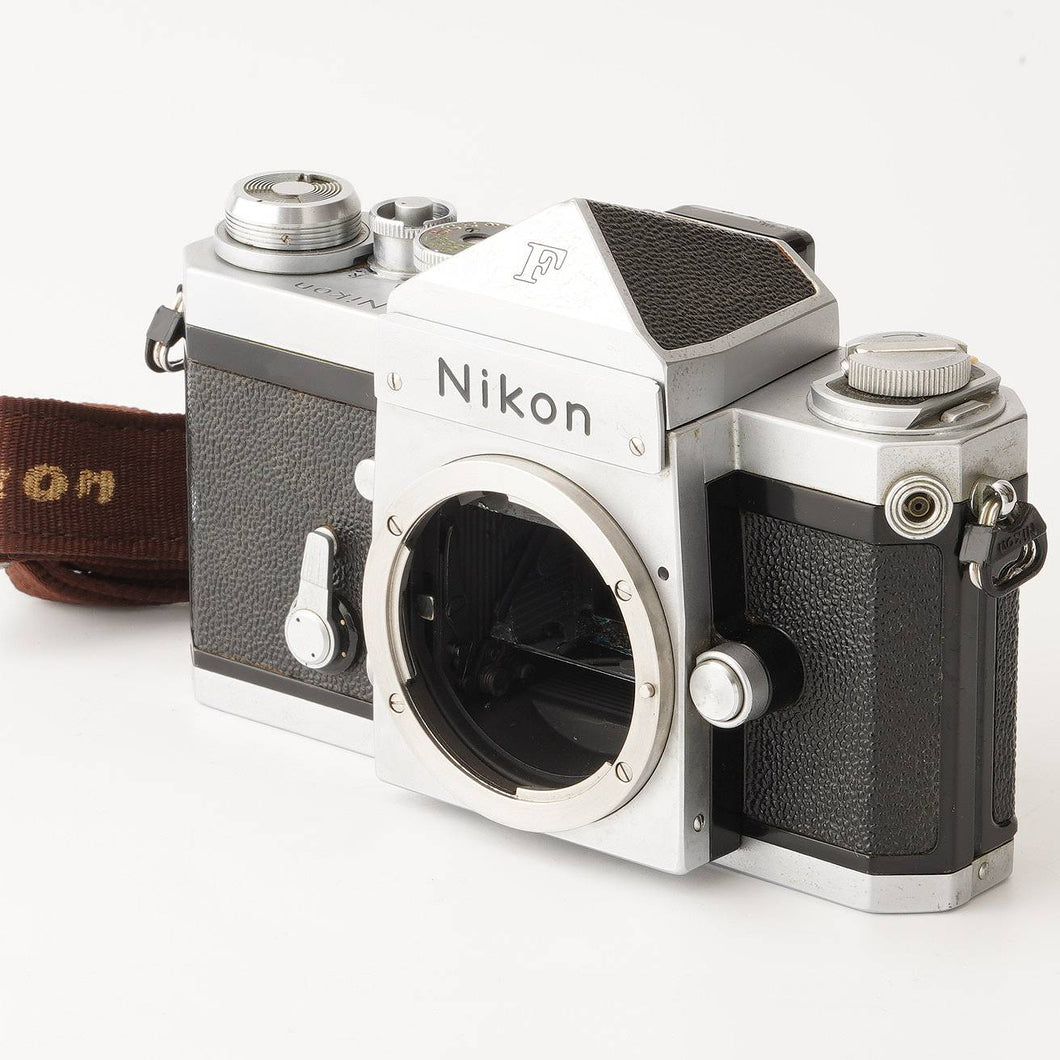ニコン Nikon F アイレベル Eye Level 35mm 一眼レフフィルムカメラ シルバー ボディ