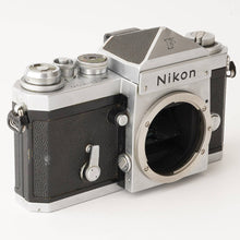 画像をギャラリービューアに読み込む, ニコン Nikon F アイレベル Eye Level 35mm 一眼レフフィルムカメラ シルバー ボディ
