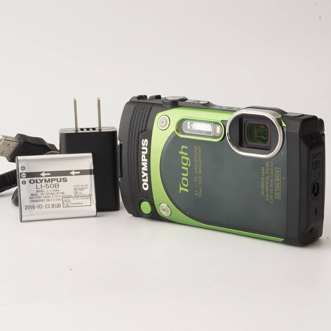 オリンパス Olympus STYLUS TG-870 グリーン 5x 光学ズーム