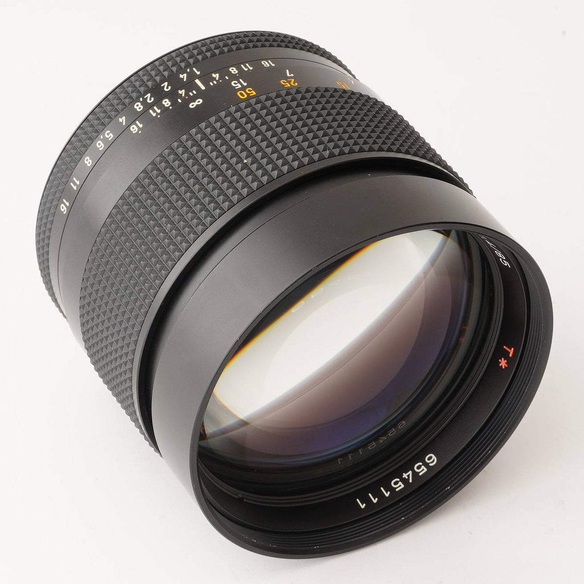 コンタックス Contax Carl Zeiss Planar 85mm F1.4 T* AEG コンタックス ヤシカ マウント ...