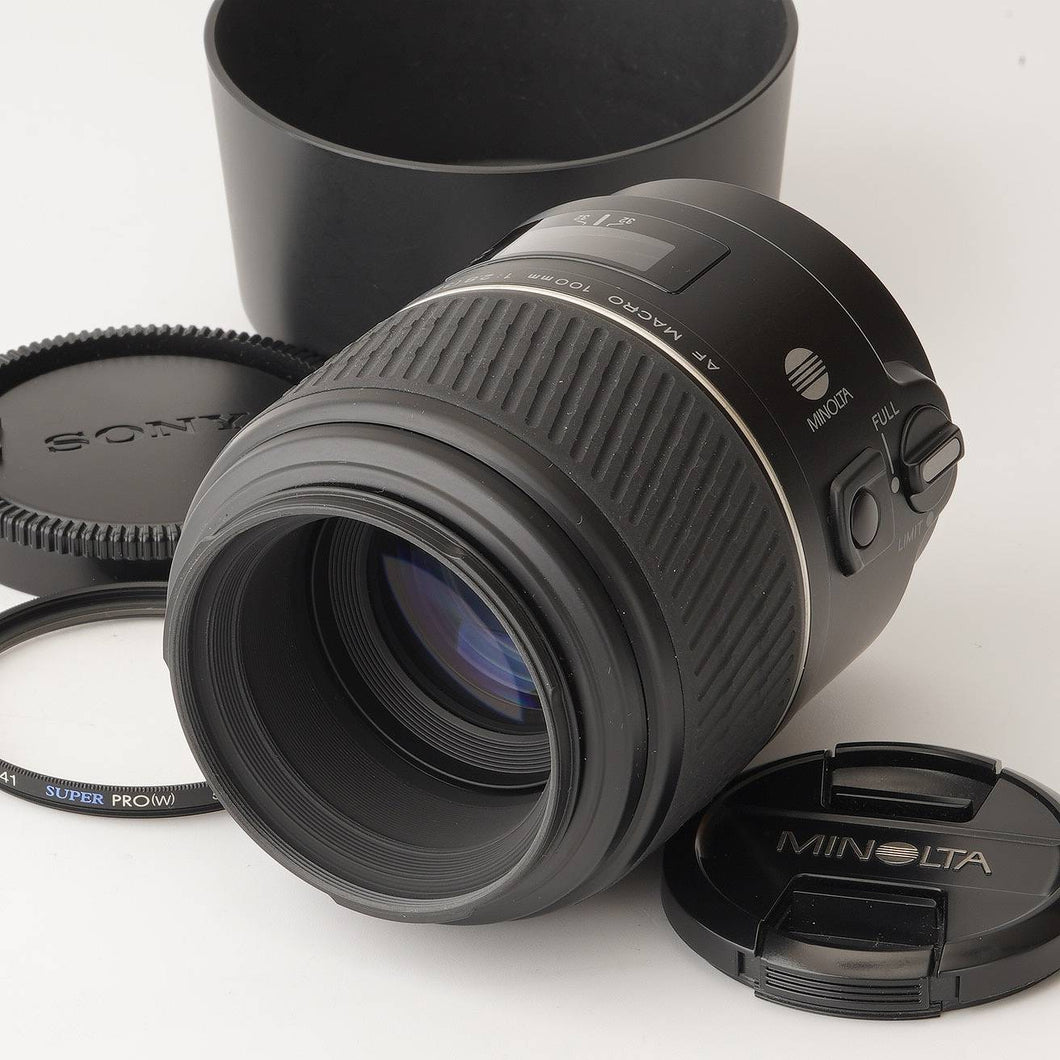 ミノルタ MINOLTA AF マクロ MACRO 100mm F2.8 D ソニーAマウント