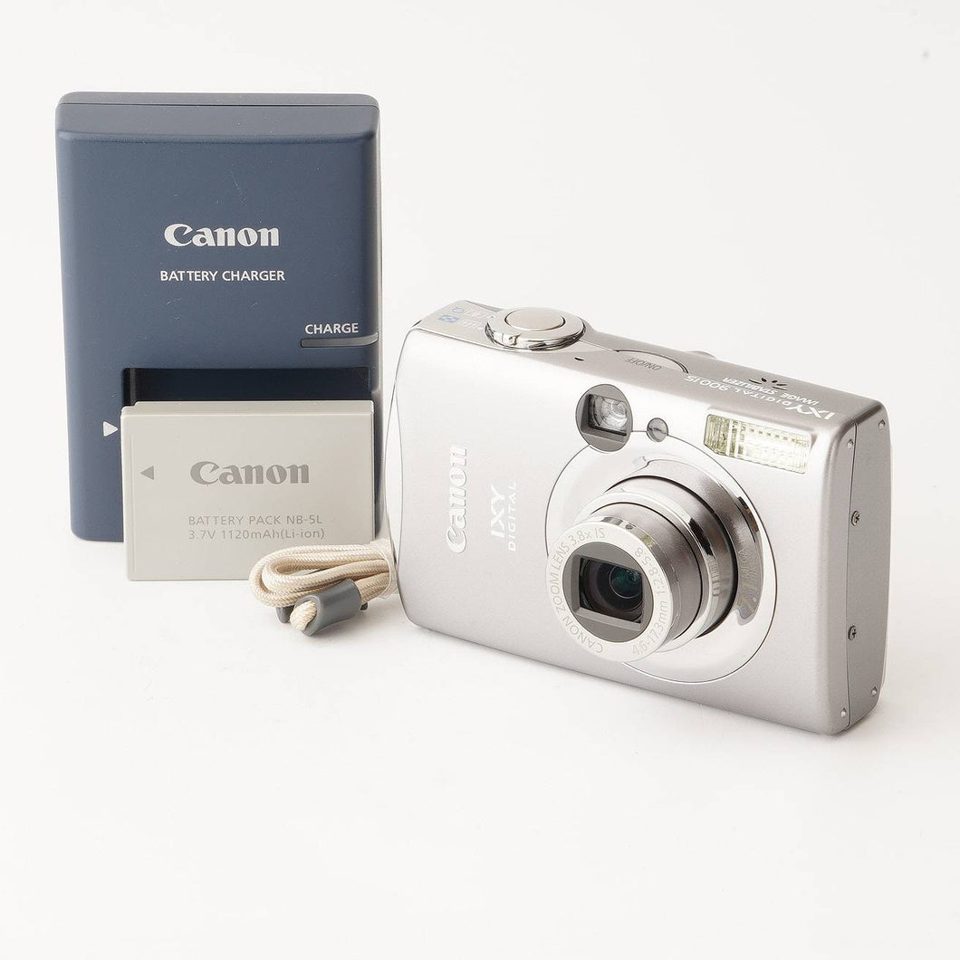 キヤノン Canon IXY DIGITAL 900 IS シルバー コンパクトデジタルカメラ
