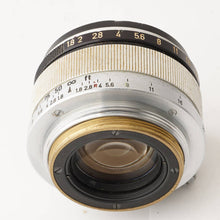 画像をギャラリービューアに読み込む, キヤノン Canon 35mm F1.8 ライカ L39 マウント
