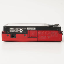 Load image into Gallery viewer, Nikon COOLPIX S6200 Brilliant Red 10x WIDE ZOOM
