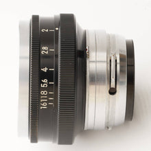 画像をギャラリービューアに読み込む, ニコン Nippon Kogaku Japan NIKKOR-H 50mm F2 Sマウント
