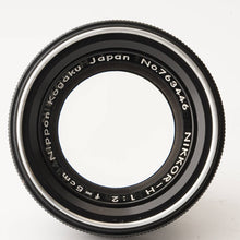 画像をギャラリービューアに読み込む, ニコン Nippon Kogaku Japan NIKKOR-H 50mm F2 Sマウント

