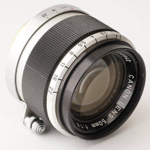 Load image into Gallery viewer, Canon 50mm f/1.8 L39 LTM
