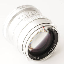 画像をギャラリービューアに読み込む, 銘匠光学 Meishokogaku TTArtisan 50mm F1.2 C ニコンZ用 APS-C シルバー
