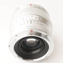 画像をギャラリービューアに読み込む, 銘匠光学 Meishokogaku TTArtisan 50mm F1.2 C ニコンZ用 APS-C シルバー
