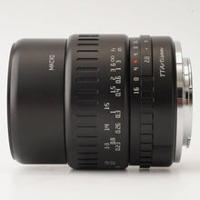 画像をギャラリービューアに読み込む, 美品 銘匠光学 Meishokogaku TTArtisan 40mm F2.8 Macro C FXマウント
