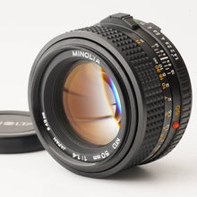Load image into Gallery viewer, Minolta MD 50mm f/1.4 MD mount

