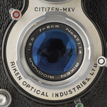 Load image into Gallery viewer, Ricoh RICOHFLEX Dia / Riken Ricoh 80mm f/3.5

