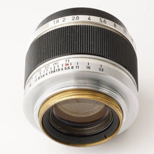 Load image into Gallery viewer, Canon 50mm f/1.8 L39 LTM
