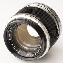 Load image into Gallery viewer, Canon 50mm f/1.8 L39 LTM
