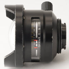 画像をギャラリービューアに読み込む, ニコン Nikon UW-Nikkor 15mm F2.8  Nikonos ニコノス用 / ファインダー
