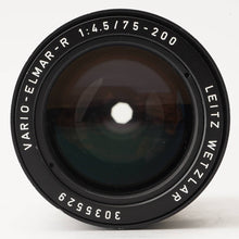 画像をギャラリービューアに読み込む, ライカ Leica VARIO-ELMAR-R 75-200mm F4.5
